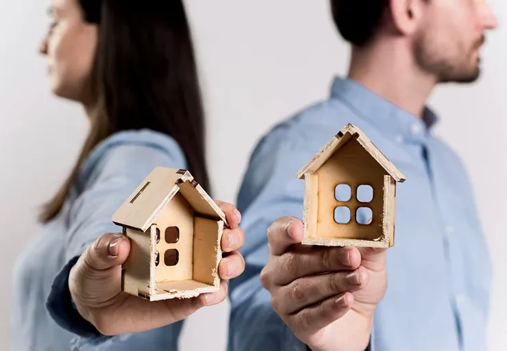 Quien se queda con la casa en un divorcio segun la ley